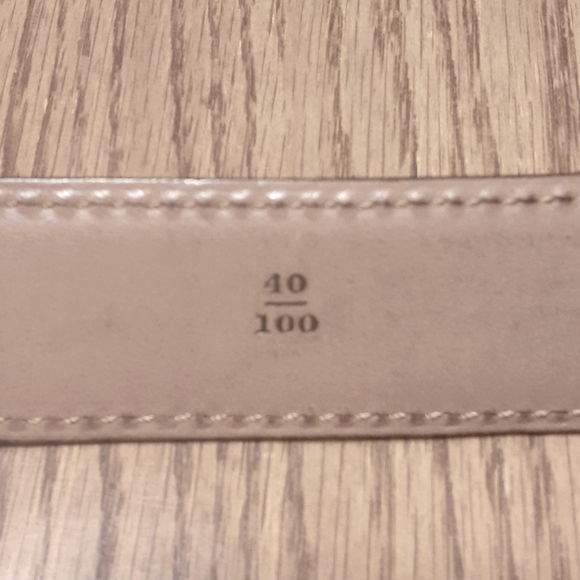 Trafalgar Men's Black leather belt. EUC' Sz.40. Bonus Leyva brown leather belt. - Picture 5 of 7